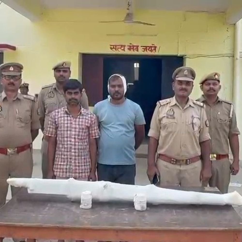 गोंडा में पिता की हत्या, दो आरोपी गिरफ्तार:बेटे को बचाने गए थे, पैसे के लेनदेन को लेकर नशे में हुई थी मारपीट