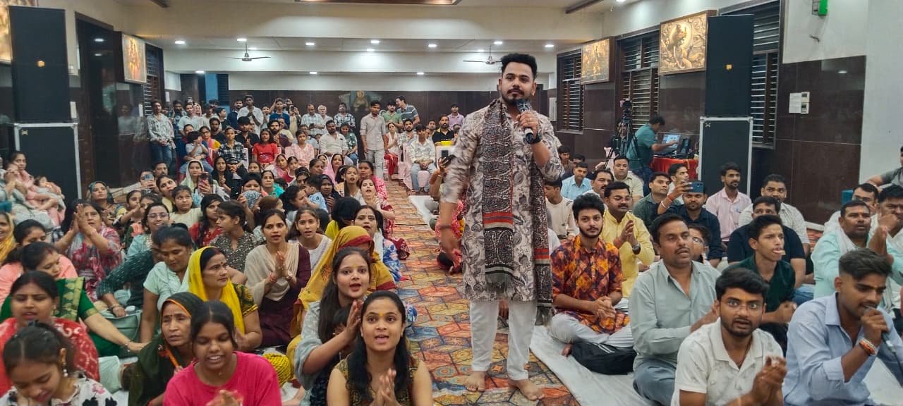 भक्ति और संगीत का अद्भुत संगम, श्याम अरदास संकीर्तन में झूमे श्रद्धालु