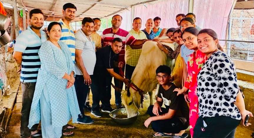 गौ सेवा कर लिया गाय माता का आशीर्वाद