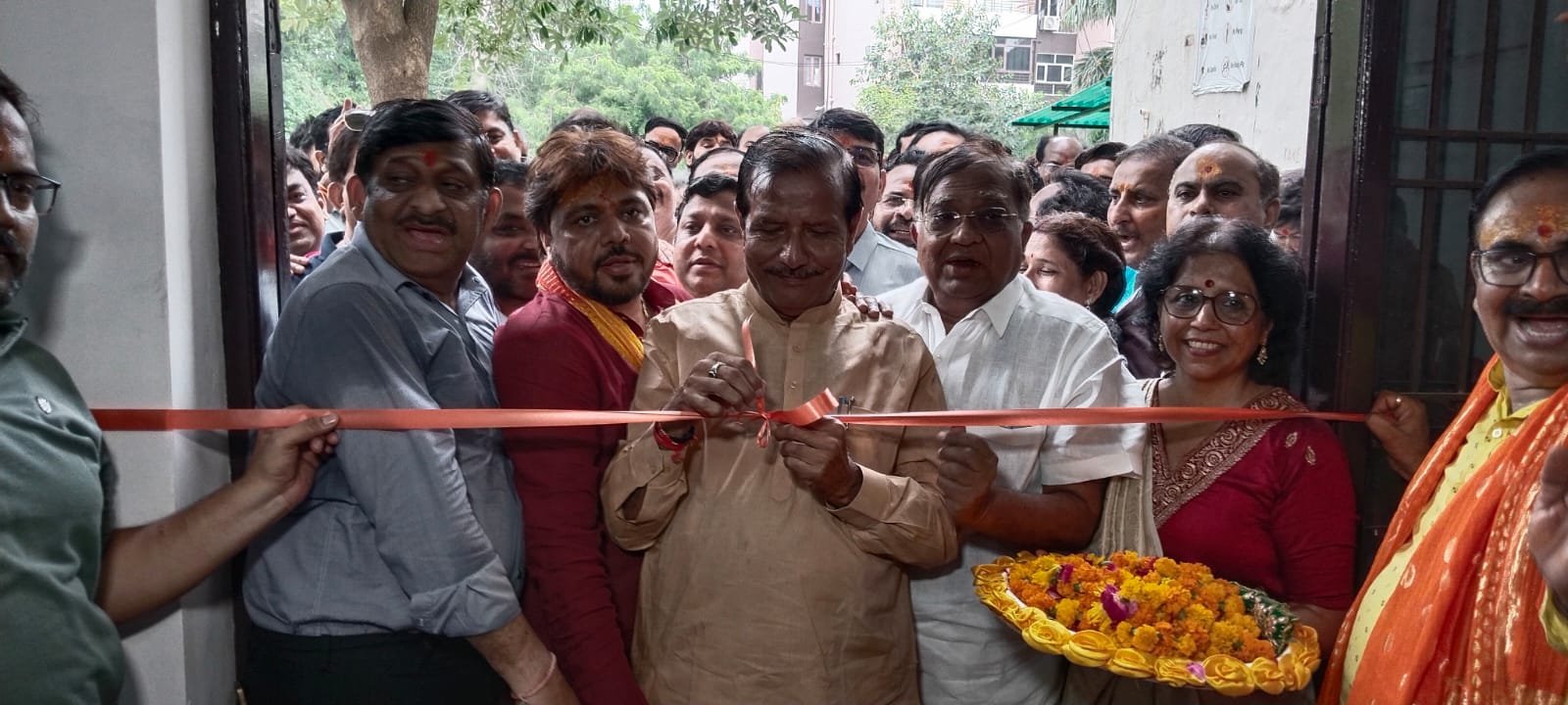 भावना एस्टेट परिसर से गूंजा जनकपुरी महोत्सव 2026 का शंखनाद
