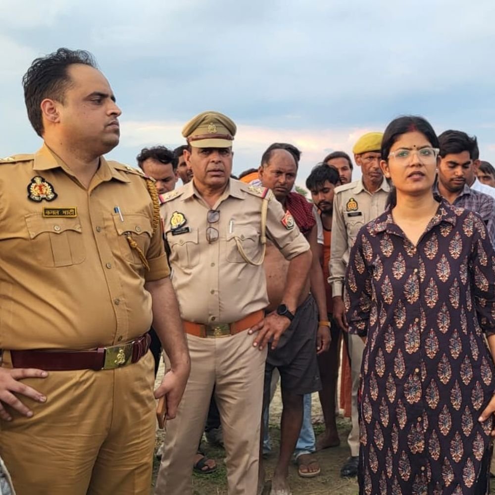 इटावा में यमुना में नहाते समय दो किशोर डूबे:एक की मौत, दूसरे की तलाश जारी