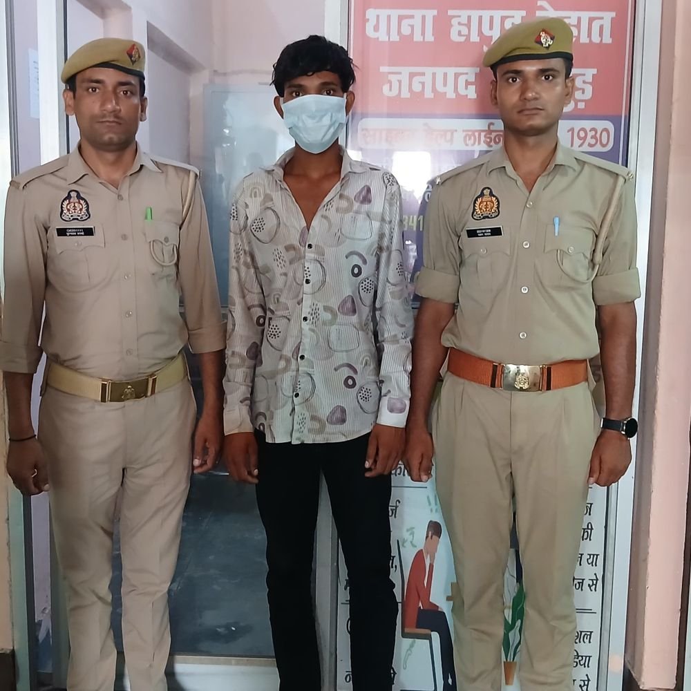 नाबालिग से रेप का आरोपी गिरफ्तार:किठौर रोड से पुलिस ने पकड़ा, भेजा जेल