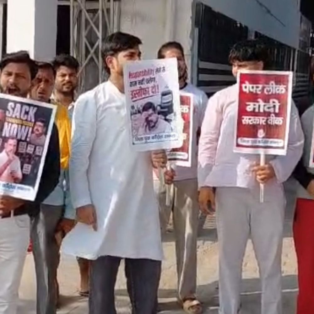 संभल में युवा कांग्रेस जिलाध्यक्ष 40 घंटे हाउस अरेस्ट:धर्मेंद्र प्रधान के इस्तीफे की मांग पर प्रदर्शन, दिल्ली जाने से रोका