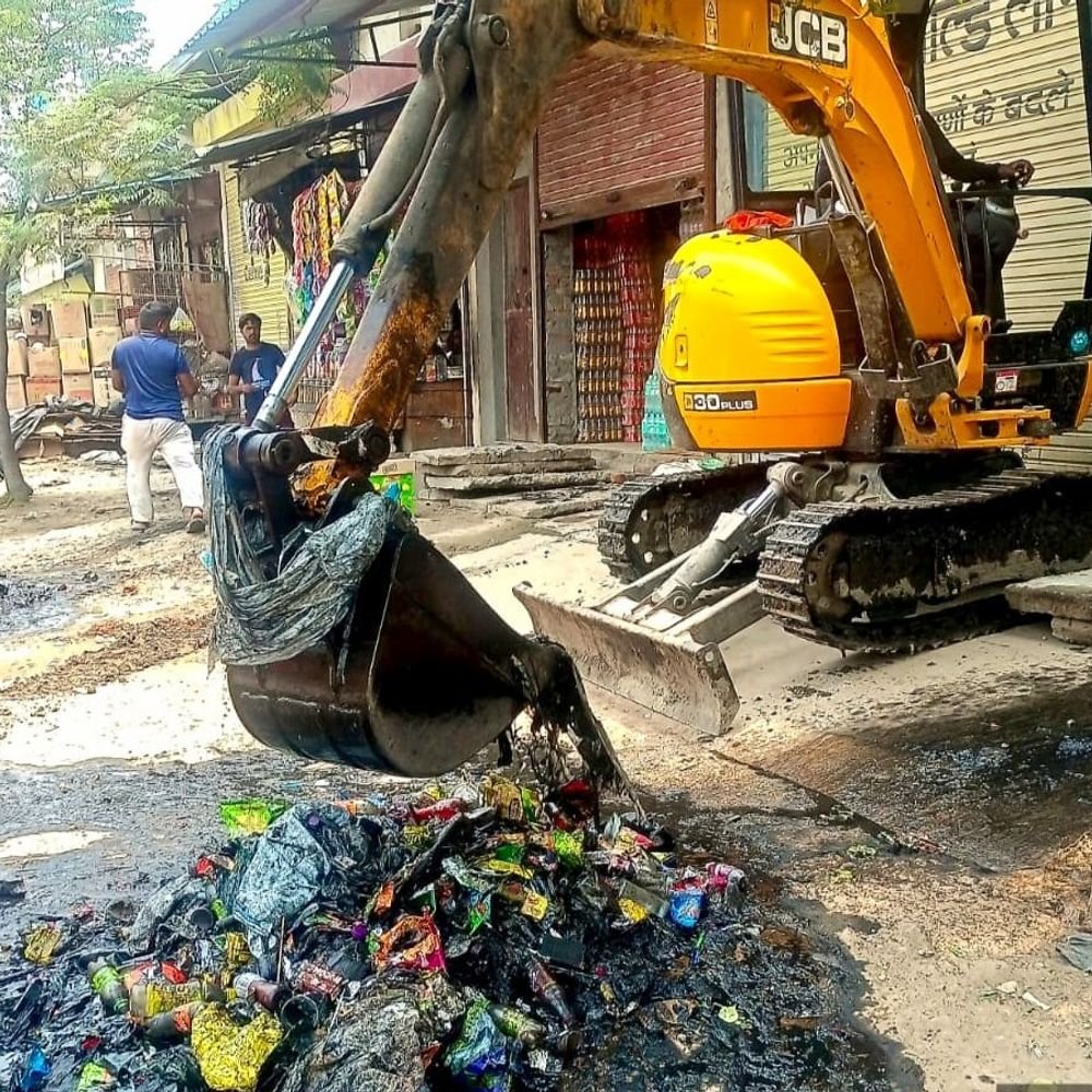 सहारनपुर में नाला सफाई अभियान तेज:मानसून से पहले जलभराव रोकने को नगर निगम की तैयारी