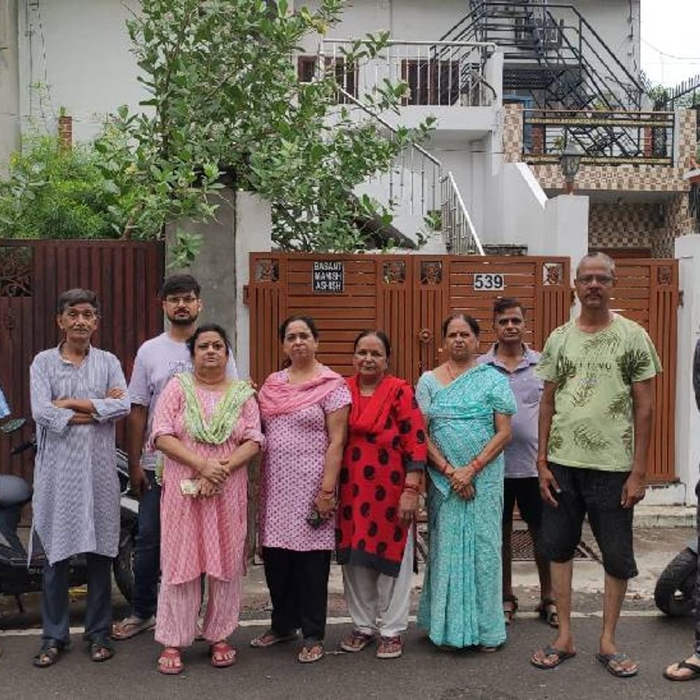 राजेंद्र नगर में मोबाइल टावर लगाने का विरोध:प्रशासन से रोक लगाने की मांग, बाेले नहीं रुका तो होगा बड़ा विरोध