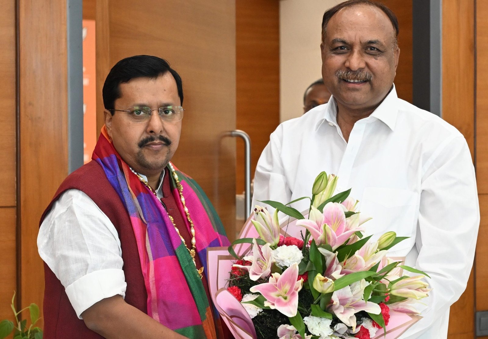 भाजपा राष्ट्रीय अध्यक्ष नितिन नवीन से मिले राज्यसभा सांसद नवीन जैन