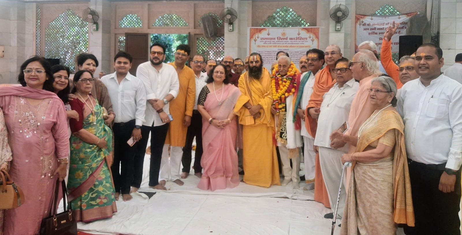 लक्ष्मी नारायण मंदिर बंबई वाली बगीची में बही राम भक्ति रस की अमृतधारा
