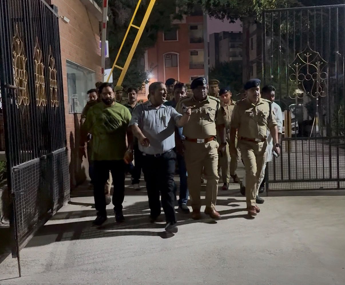 जनकपुरी में रामलीला से पहले पुलिस ने परखी सुरक्षा व्यवस्था