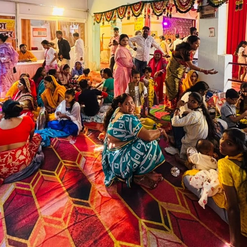 ऐशबाग में रामोत्सव आयोजित:कलश पूजन संग सुंदरकांड पाठ, कोलकाता कलाकारों ने किया मंचन